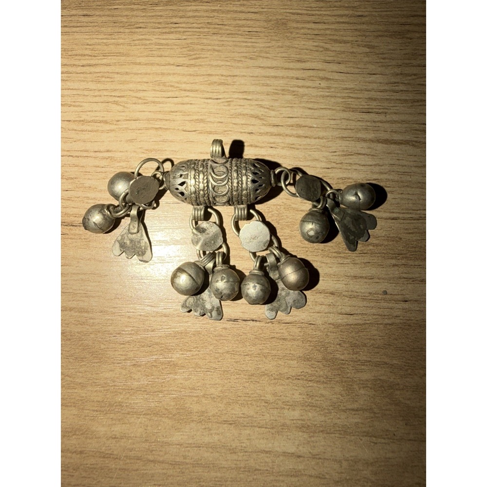 Antique Yemeni Tribal Pendant Yemen Amulet 19th Century Sanaa Ethnic Jewelry